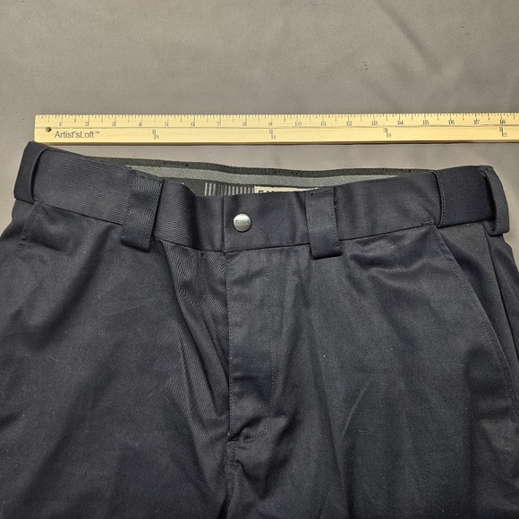 5.11 Tactical Series Cargo Pants Mens 36W Blue Ripstop Utility Work - Picture 7 of 7